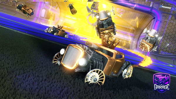 A Rocket League car design from Zighfy