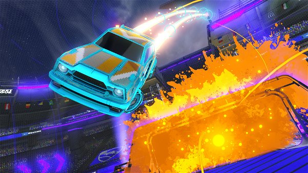 A Rocket League car design from Hyperspace