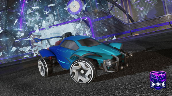 A Rocket League car design from udog