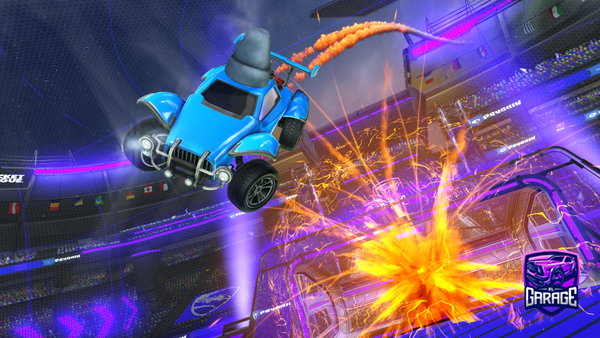 A Rocket League car design from Diego1111w