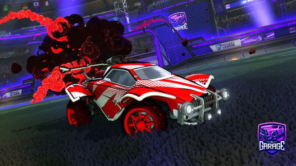 A Rocket League car design from Nitrox17