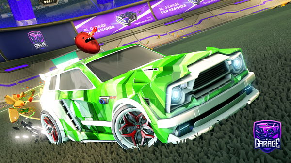 A Rocket League car design from CastDream