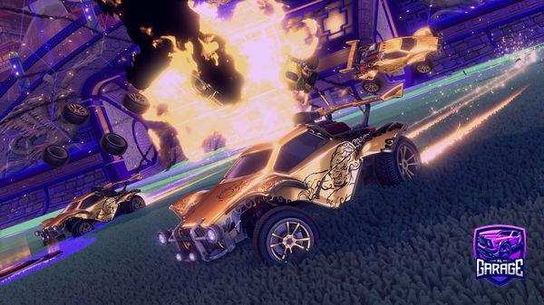 A Rocket League car design from Iron_Dude79