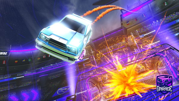 A Rocket League car design from yyashreddyy