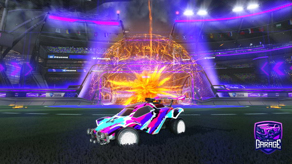 A Rocket League car design from GridZy_26