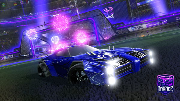 A Rocket League car design from FLOBBYTHESALTY