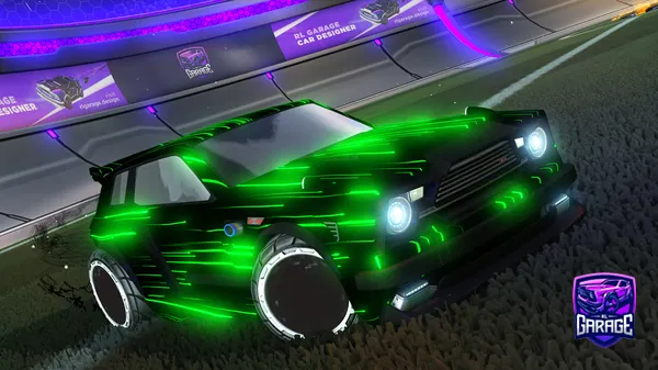 A Rocket League car design from LND_Salami_RL