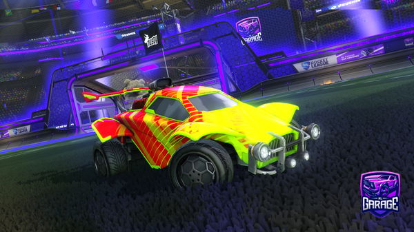 A Rocket League car design from KTPKlipz