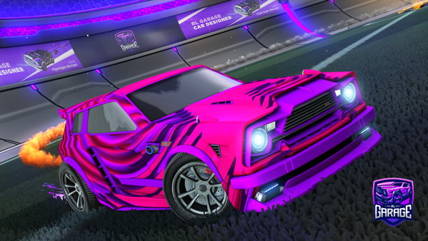 A Rocket League car design from teitogl11