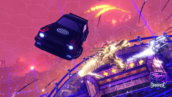 A Rocket League car design from brau270