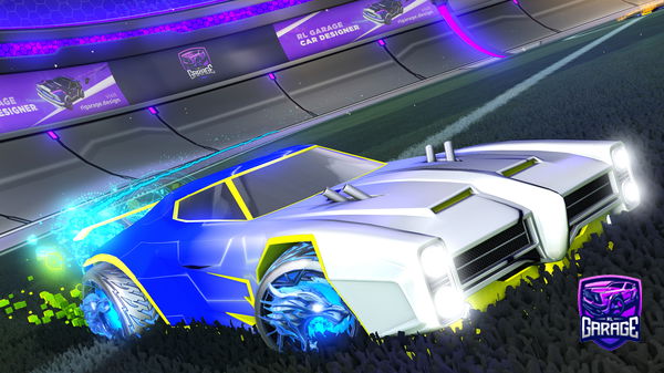 A Rocket League car design from DolnMag