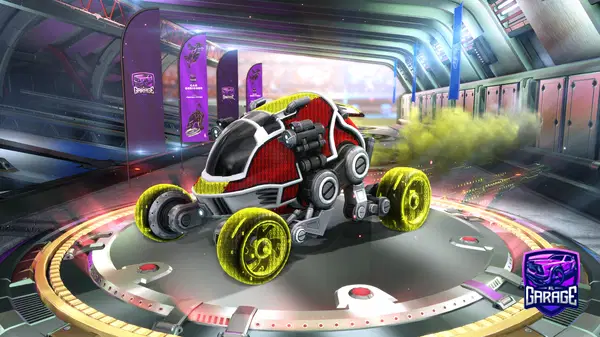 A Rocket League car design from MikeMarshall