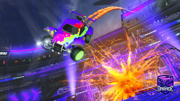 A Rocket League car design from hiimjak