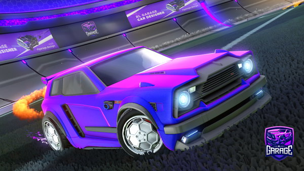A Rocket League car design from AN76305