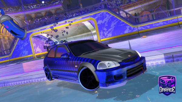 A Rocket League car design from IceDragon7972