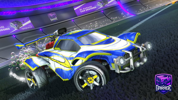 A Rocket League car design from henzlad