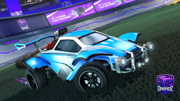 A Rocket League car design from Drakestuhh