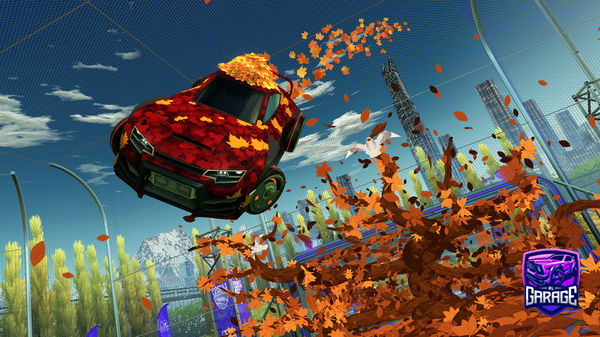 A Rocket League car design from h1ck0k