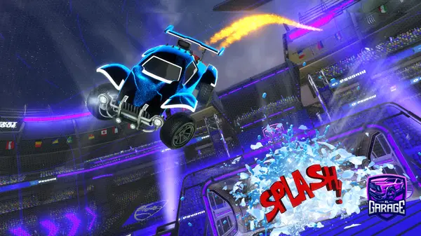 A Rocket League car design from AugustPS4