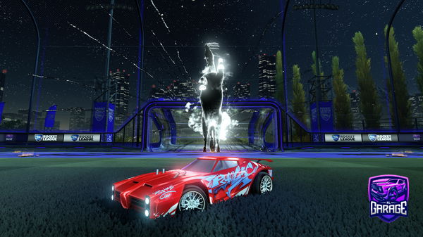 A Rocket League car design from IN0