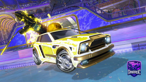 A Rocket League car design from JPRO250