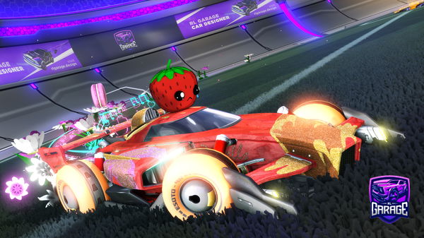 A Rocket League car design from pixl_