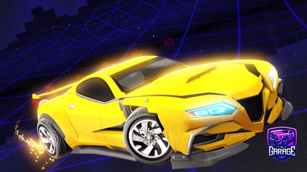 A Rocket League car design from Josemex22