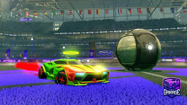 A Rocket League car design from Fishiey