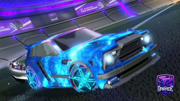 A Rocket League car design from pereiraPT2002