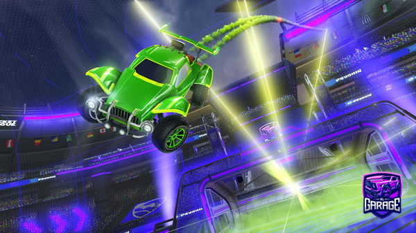 A Rocket League car design from Theserpent49