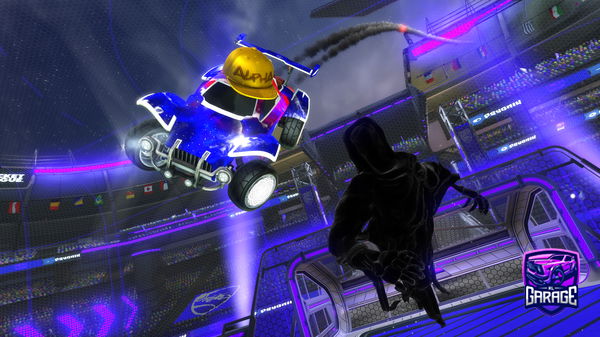 A Rocket League car design from Rayzix