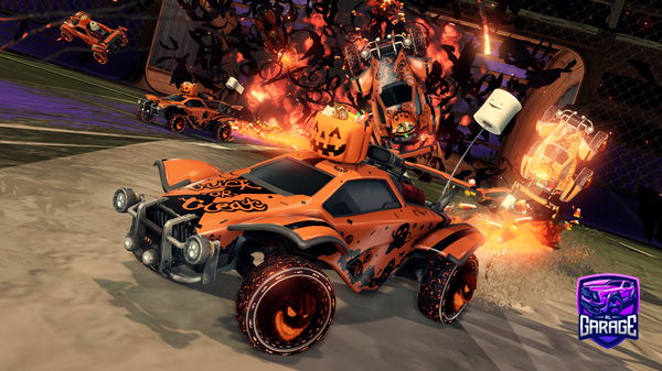 A Rocket League car design from raginteen