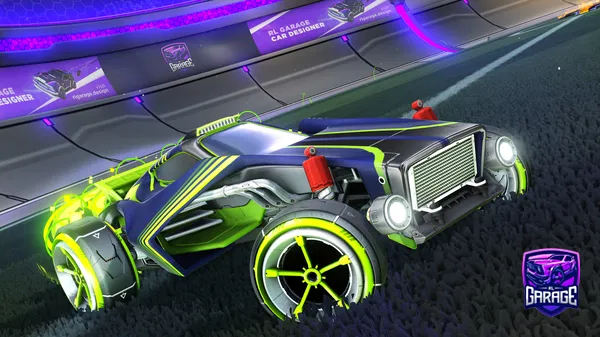 A Rocket League car design from Darghk