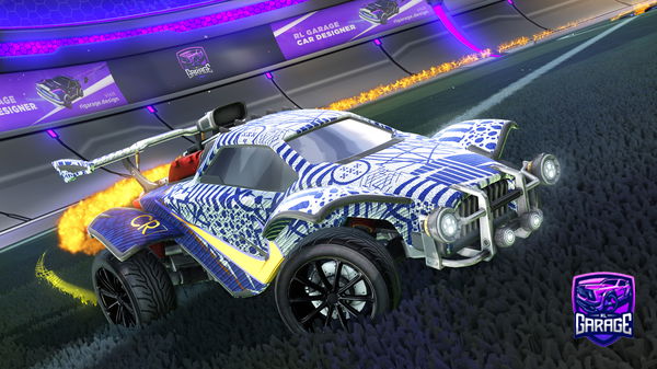 A Rocket League car design from TTV_someone_scores_goals