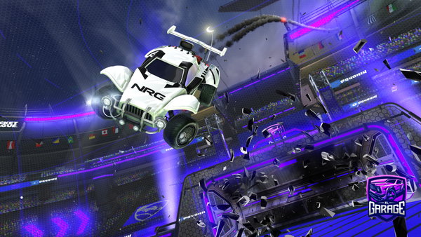 A Rocket League car design from Wheezy__