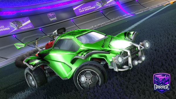A Rocket League car design from ETJuniors