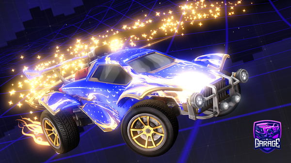 A Rocket League car design from Alexbest53