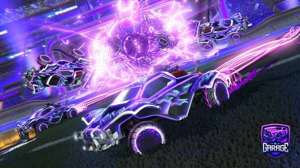 A Rocket League car design from Lunarblade01