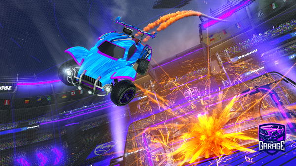 A Rocket League car design from Prestige_lege525