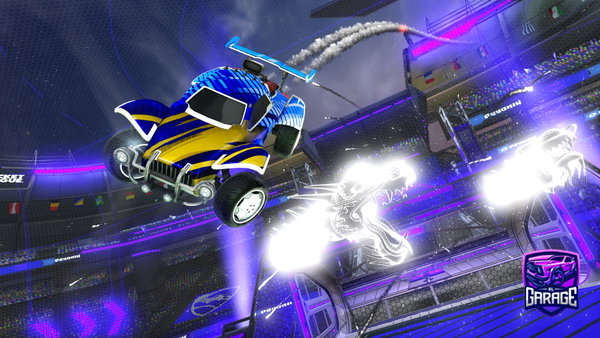 A Rocket League car design from Korbz11