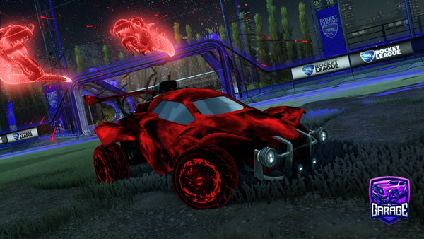 A Rocket League car design from Freakgamer_K2