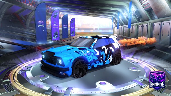 A Rocket League car design from NavyHarmony