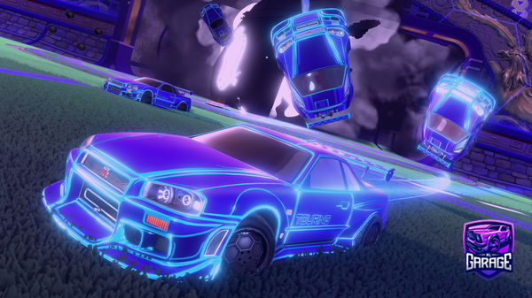 A Rocket League car design from Solzra