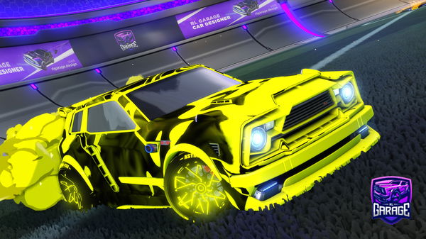 A Rocket League car design from AdamTheBoss7619
