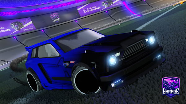 A Rocket League car design from Imsalty