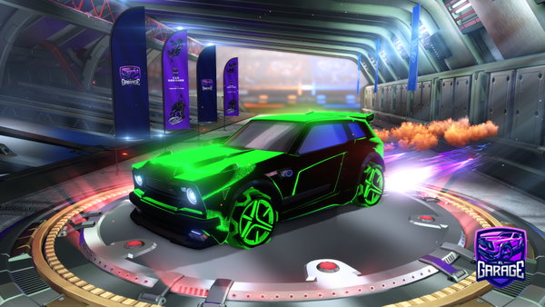 A Rocket League car design from Rtxgaming