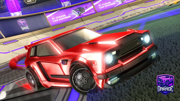 A Rocket League car design from vamls