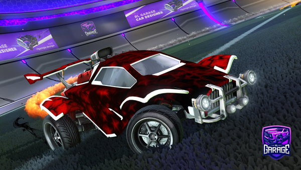 A Rocket League car design from HADES31