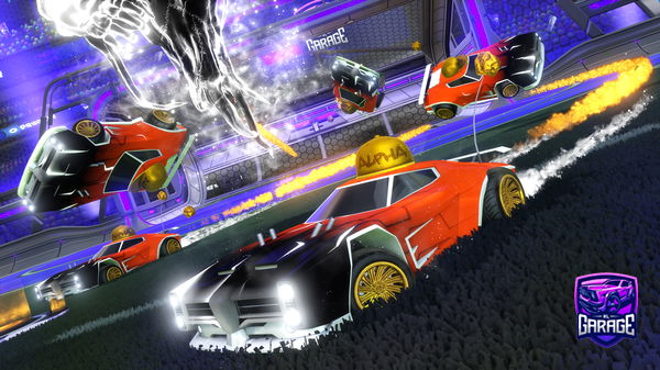 A Rocket League car design from Opc-Zacke