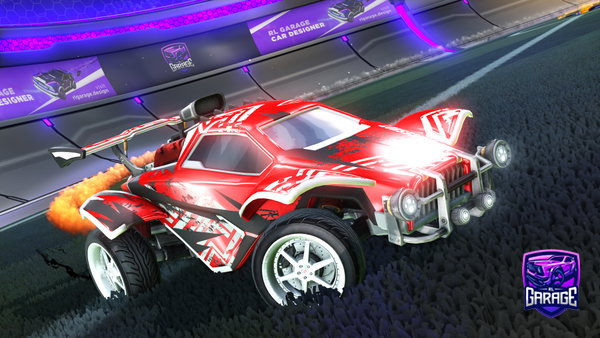 A Rocket League car design from Tm_Racky